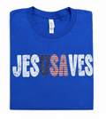 Jesus Saves Patriotic Tee