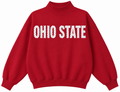 OHIO STATE RED MOCKNECK