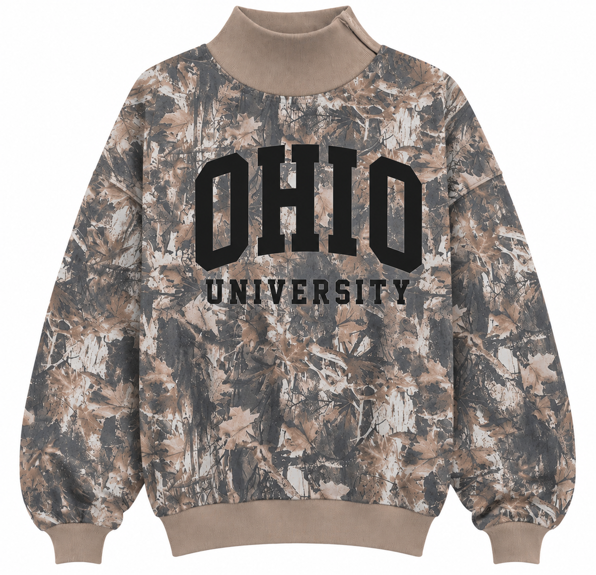 OHIO CAMO MOCKNECK
