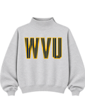 WVU GRAY MOCKNECK